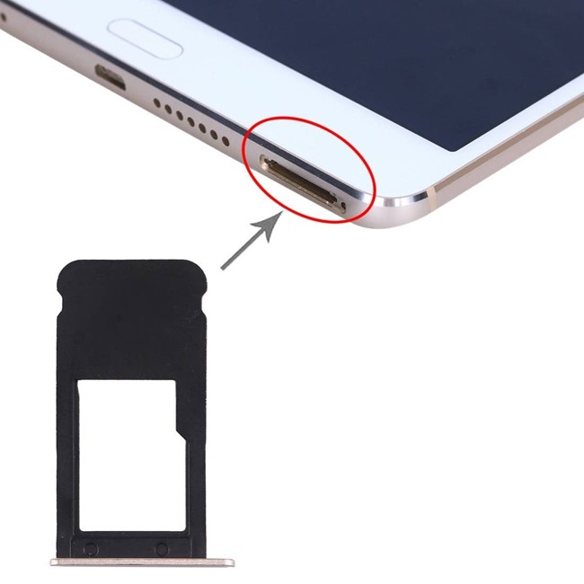 Micro SD kaart houder voor Huawei MediaPad M3 8.4 (WIFI-Version) (Gold) voor 6,44 €