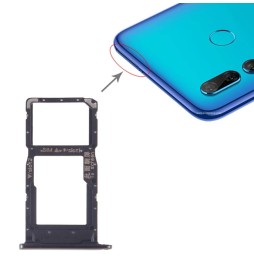 SIM + Micro SD kaart houder voor Huawei P Smart + 2019 (Zwart) voor 5,20 €