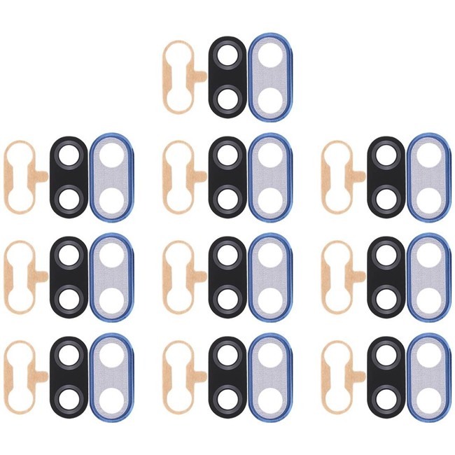 10x Back Camera Lens Cover & Adhesive for Huawei P Smart Plus (Blue) at 7,96 €