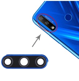 Haupt Kamera Linse Glas für Huawei Honor 9X (Blau) für 6,44 €