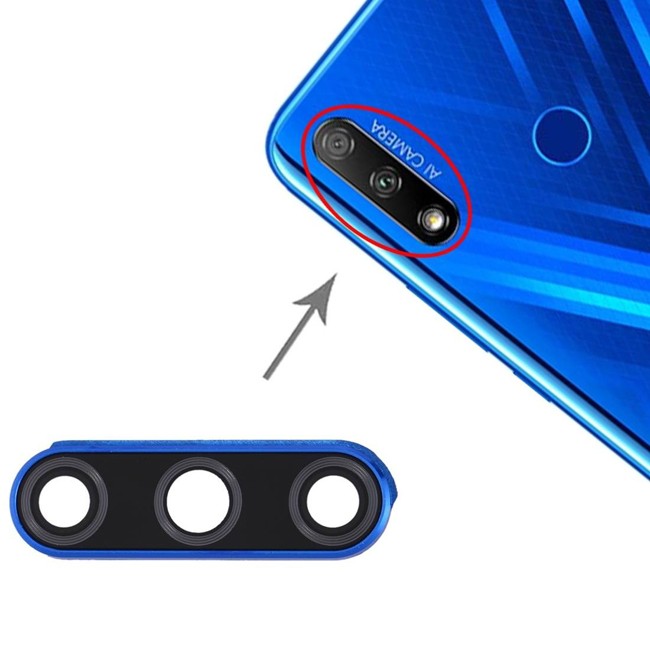 Haupt Kamera Linse Glas für Huawei Honor 9X (Blau) für 6,44 €