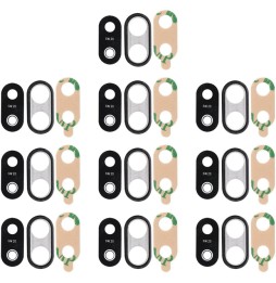 10x Back Camera Lens Cover & Adhesive for Huawei P20 Lite (Black) at 8,80 €