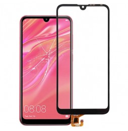 Touchscreen Glas für Huawei Y7 Prime (2019) (Schwarz) für 10,30 €