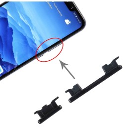 Power + Volume Buttons Keys for Huawei Mate 20 Lite (Black) at 8,75 €