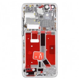 Original LCD Frame with Buttons for Huawei P40 Pro (Silver) at 44,56 €