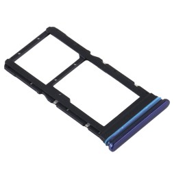 SIM + Micro SD Karten Halter für Xiaomi Redmi Note 9 Pro 5G M2007J17C (blau) für 14,26 €