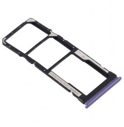 Tiroir carte SIM + Micro SD pour Xiaomi Redmi Note 9 5G / Redmi Note 9T M2007J22G M2007J22C (violet) à 14,26 €