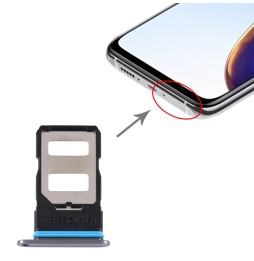 SIM Card Tray for Xiaomi Redmi K30S (Black) at 12,26 €
