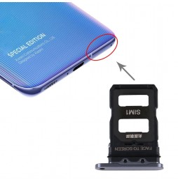 SIM Card Tray for Xiaomi Mi 11 (Black) at 12,26 €