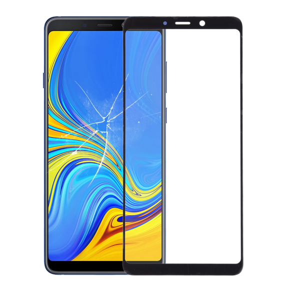 Display Glas für Samsung Galaxy A9 2018 SM-A920 (Schwarz) für 12,90 €