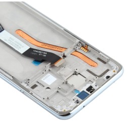 LCD-Bildschirm mit Rahmen für Xiaomi Redmi Note 8 Pro (Einzel-SIM-Karte) (Silber) für 49,90 €