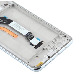 LCD-Bildschirm mit Rahmen für Xiaomi Redmi Note 8 Pro (Einzel-SIM-Karte) (Silber) für 49,90 €