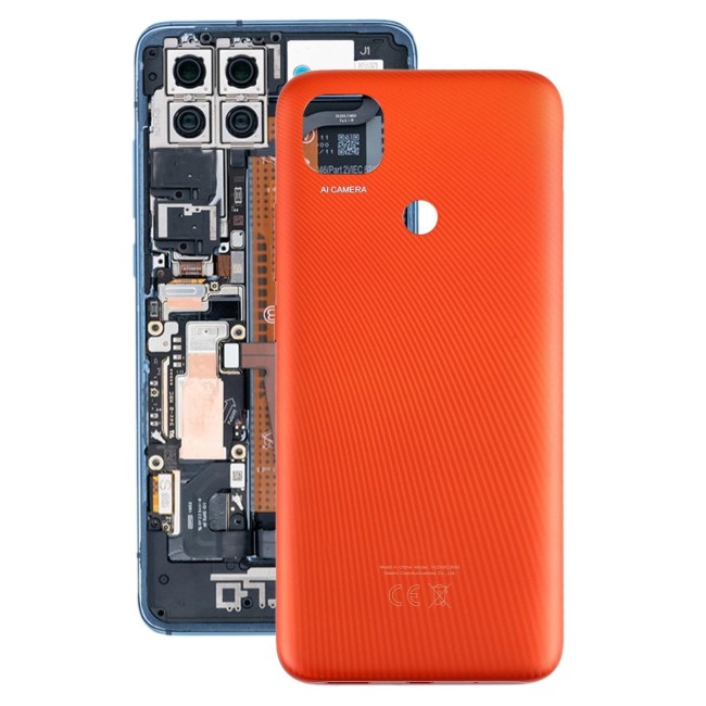 Cache arrière original pour Xiaomi Redmi 9C / Redmi 9C NFC / Redmi 9 (Inde) / M2006C3MG, M2006C3MNG, M2006C3MII, M2004C3MI (O...