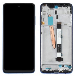 Original LCD-Bildschirm mit Rahmen für Xiaomi Poco X3 NFC / Poco X3 (blau) für 84,89 €