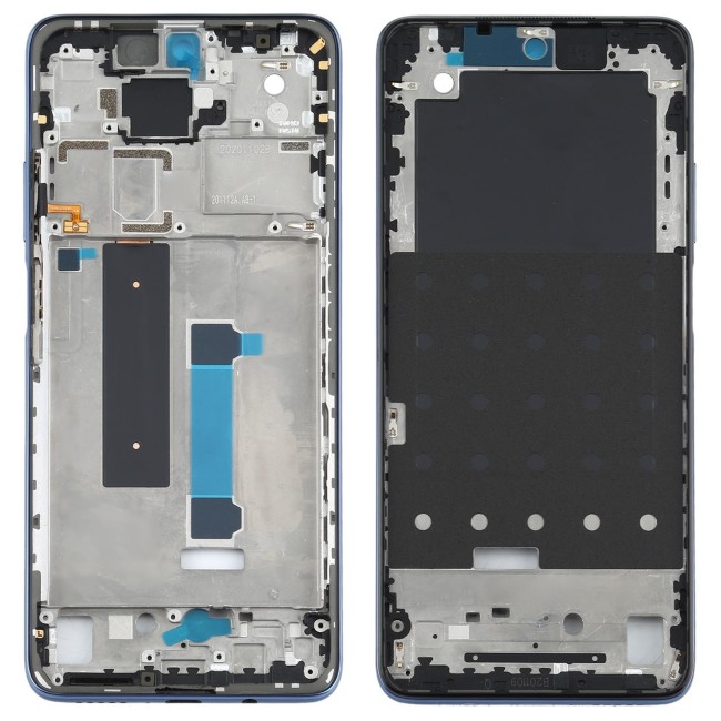 Châssis LCD original pour Xiaomi Redmi Note 9 Pro 5G M2007J17C (gris) à 30,45 €