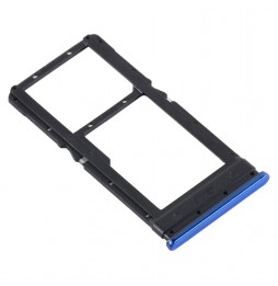 SIM + Micro SD Karten Halter für Xiaomi Poco X3 / Poco X3 NFC (blau) für 8,50 €