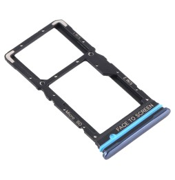 SIM + Micro SD kaart houder voor Xiaomi Mi 10T Lite 5G (grijs) voor 8,50 €