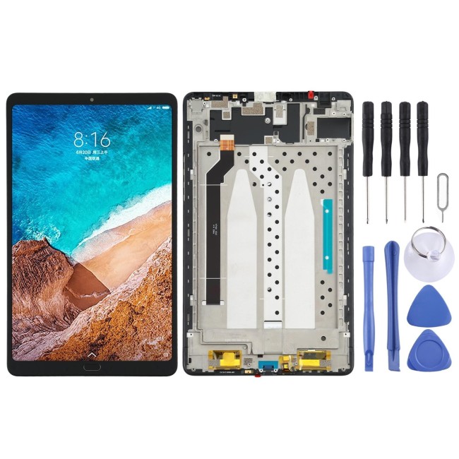 Original LCD Screen with Frame for Xiaomi Mi Pad 4 Plus (Black) at 77,69 €