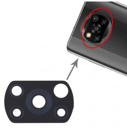 10pcs Vitre caméra arrière pour Xiaomi Poco X3 NFC / Poco X3 M2007J20CG M2007J20CT à 9,02 €