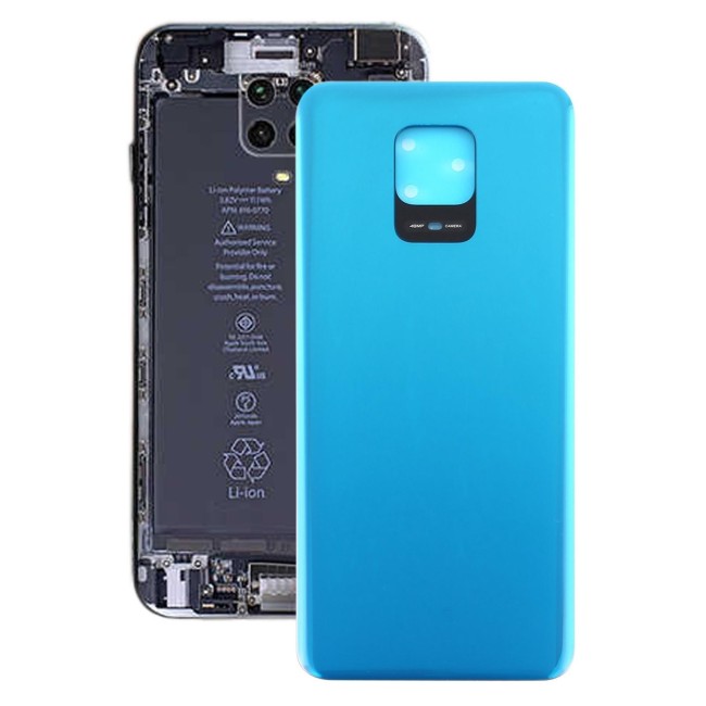 Original Battery Back Cover for Xiaomi Redmi Note 9S / Redmi Note 9 Pro (India) / Redmi Note 9 Pro Max (Blue)(With Logo) at 1...