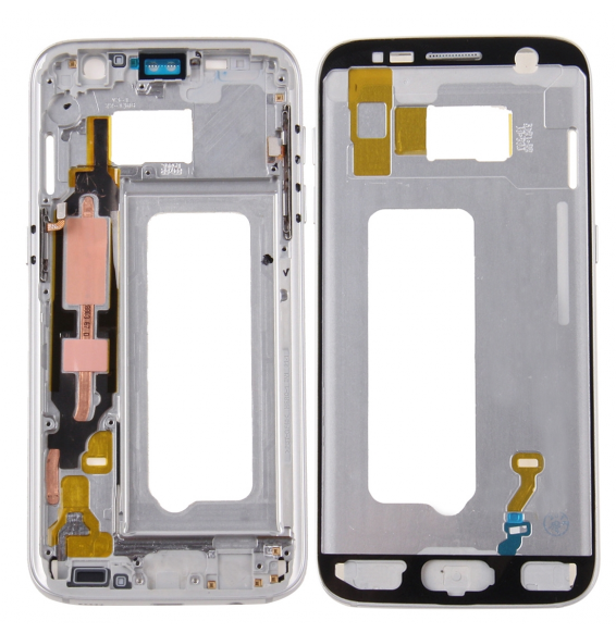 LCD Frame for Samsung Galaxy S7 SM-G930 (Silver)