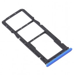 SIM + Micro SD kaart houder voor Xiaomi Redmi 9A (blauw) voor 8,50 €