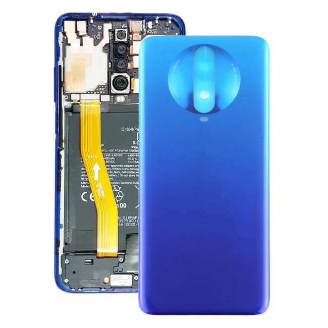 Original Battery Back Cover for Xiaomi Poco X2(Blue)(With Logo) at 15,60 €