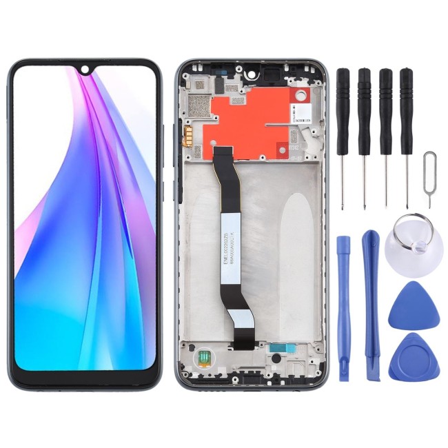 LCD Screen with Frame for Xiaomi Redmi Note 8T (Black) at 52,29 €