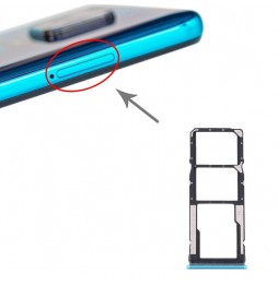SIM + Micro SD Card Tray for Xiaomi Redmi Note 9S(Green) at 8,50 €