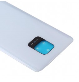 Original Rückseite Akkudeckel für Xiaomi Redmi Note 9S / Redmi Note 9 Pro (Indien) / Redmi Note 9 Pro Max (Weiß)(Mit Logo) fü...