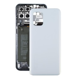 Achterkant voor Xiaomi Mi 10 Lite 5G (Wit)(Met Logo) voor €14.95