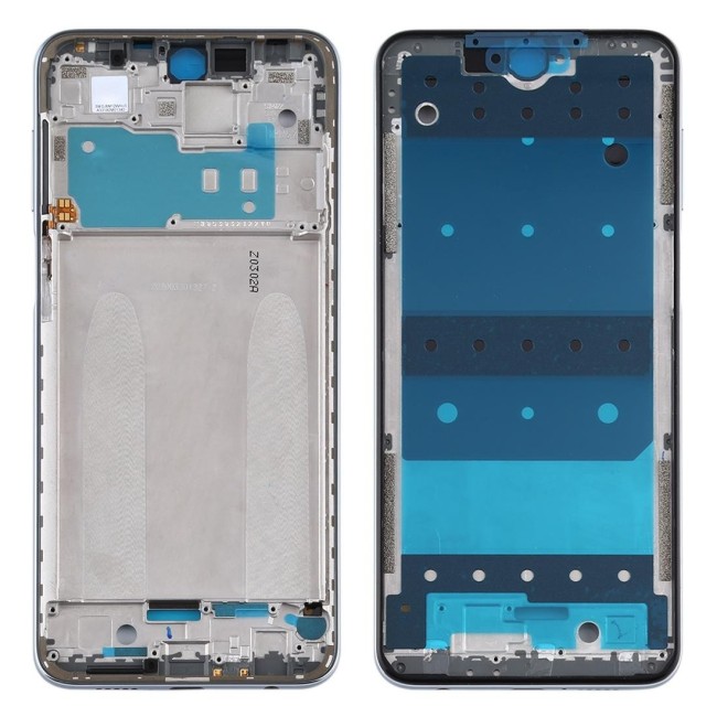 Origineel LCD Frame voor Xiaomi Redmi Note 9S / Note 9 Pro (India) / Note 9 Pro Max (zilver) voor 12,84 €