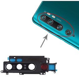 Cache vitre caméra arrière pour Xiaomi Mi CC9 Pro / Mi Note 10 / Mi Note 10 Pro (Argent) à 9,08 €