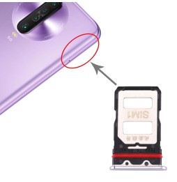 SIM Karten Halter für Xiaomi Redmi K30 Pro (Silber) für 8,50 €