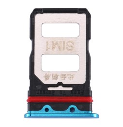 SIM kaart houder voor Xiaomi Redmi K30 Pro (blauw) voor 8,50 €