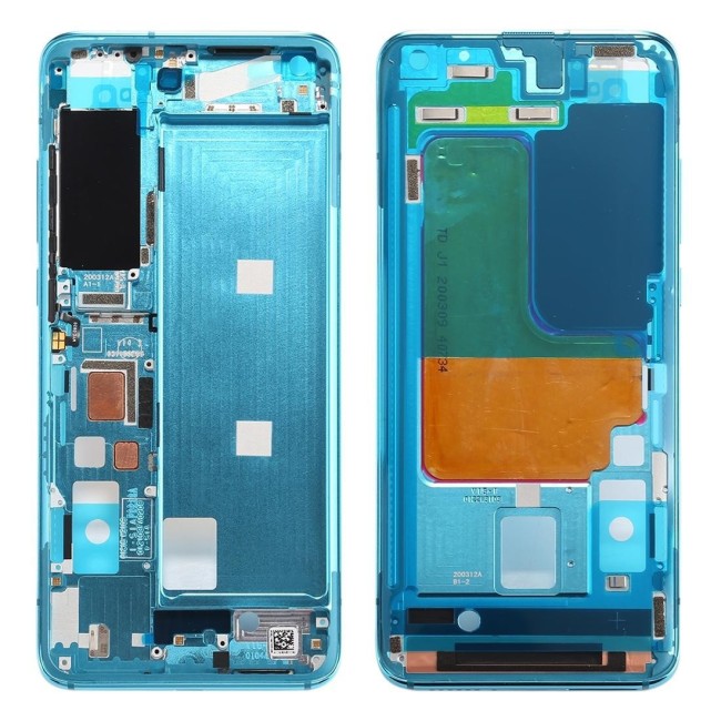 LCD Rahmen für Xiaomi Mi 10 5G / Mi 10 Pro 5G (blau) für 46,20 €