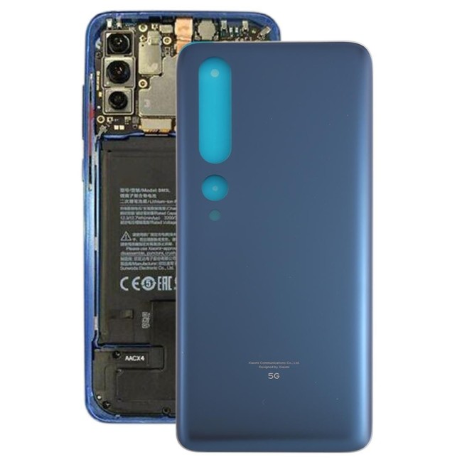 Original Rückseite Akkudeckel für Xiaomi Mi 10 5G (blau)(Mit Logo) für €35.16