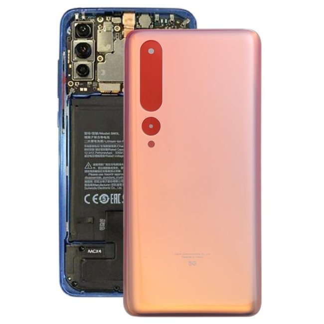 Origineel achterkant voor Xiaomi Mi 10 5G (Goud)(Met Logo) voor 49,58 €