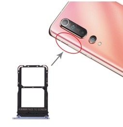 SIM kaart houder voor Xiaomi Mi 10 (grijs) voor 8,50 €