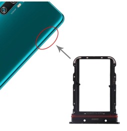 SIM Card Tray for Xiaomi Mi CC9 Pro/Mi Note 10/Mi Note 10 Pro/Mi Note 10 Lite (Black) at 8,50 €