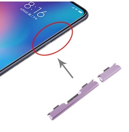 Side Keys for Xiaomi Mi 9 (Purple) at 8,50 €