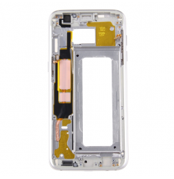 LCD Frame for Samsung Galaxy S7 Edge SM-G935 (Silver) at 12,95 €