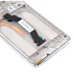 LCD-Bildschirm mit Rahmen (Doppel-SIM-Kartenversion) für Xiaomi Redmi Note 8 Pro (Weiß) für 57,14 €