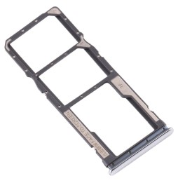 SIM + Micro SD kaart houder voor Xiaomi Redmi Note 8 (zilver) voor 8,50 €