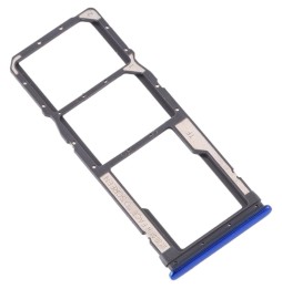 SIM + Micro SD kaart houder voor Xiaomi Redmi Note 8 (blauw) voor 8,50 €
