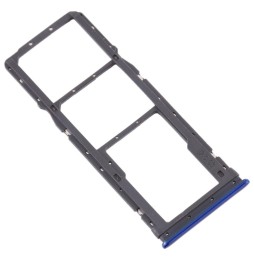 SIM + Micro SD kaart houder voor Xiaomi Redmi Note 8 (blauw) voor 8,50 €
