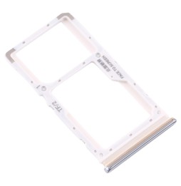 SIM + Micro SD kaart houder voor Xiaomi Redmi Note 8 Pro (zilver) voor 8,50 €