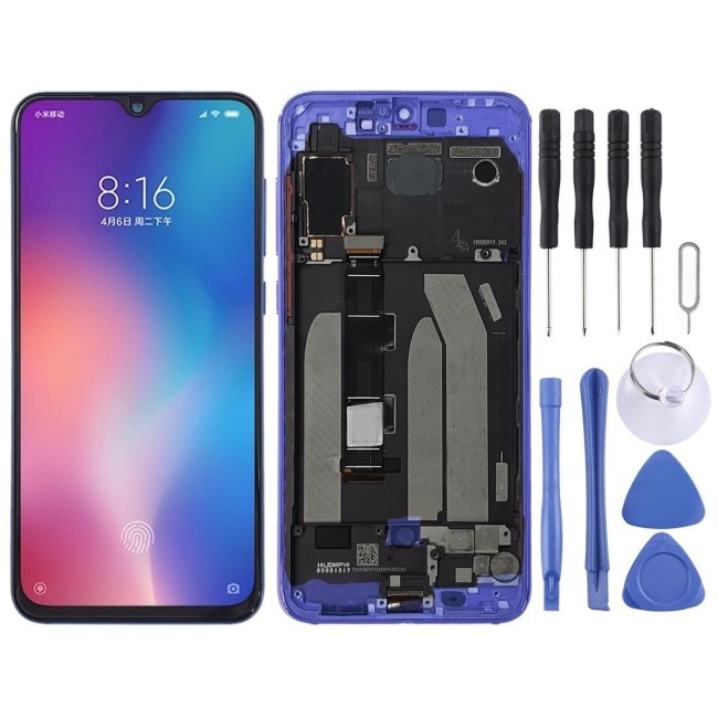 Original LCD Screen with Frame for Xiaomi Mi 9 SE (Blue) at 173,49 €