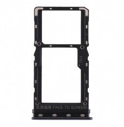 SIM + Micro SD kaart houder voor Xiaomi Mi A3 (Zwart) voor 7,90 €