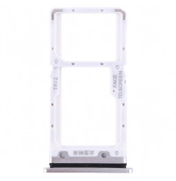 SIM + Micro SD kaart houder voor Xiaomi Mi 9 Lite (Zilver) voor 9,90 €